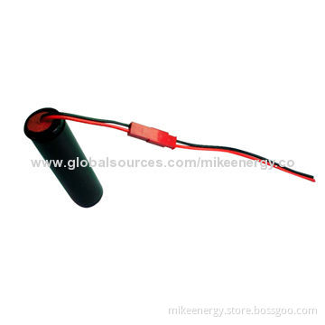 Lithium-ion Battery Pack with Original Panasonic NCR18650 Cells, 3.7V Voltage and 3.1mAh CapacityNew